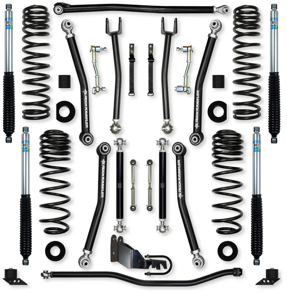 18C WRANGLER JL 4DR 3.5IN X FACTOR COIL OVER SYS W/ FAST CD ADJUSTERS FRONT & R