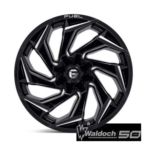 D753 22X12 8X6.5 GL-BLK-MIL -44MM