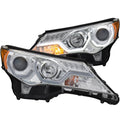 1315 RAV4 PROJECTOR HEADLIGHTS W/ PLANK STYLE DESIGN CHROME