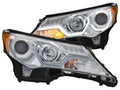 1315 RAV4 PROJECTOR HEADLIGHTS W/ PLANK STYLE DESIGN CHROME