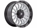 D798 22X12 8X180 SLVR-BRSH BLK-LP -44MM