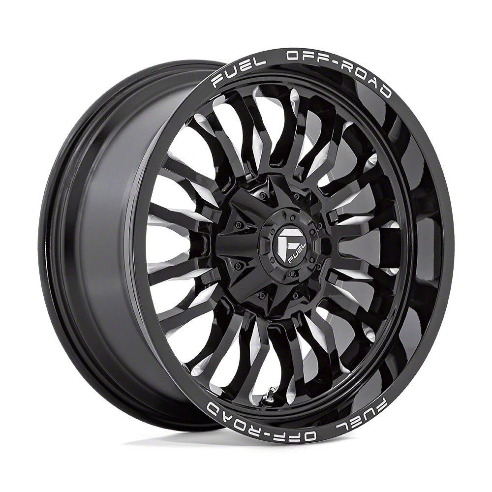 D795 22X12 8X180 G-BLK-MILL -44MM