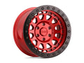 BRPRM 17X8.5 5X4.5 C-RED-BLKBLTS -38MM