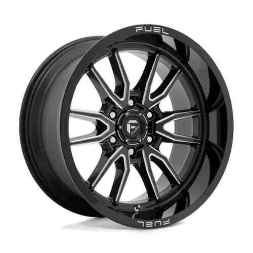 D761 22X12 8X6.5 G-BLK MILL -44MM