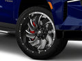 ~(57 lbs. 25X25X15)~ CLEAVER 22x12 6x135.00/6x139.70 GLOSS BLACK MILLED (-44 mm)