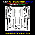 21C WRANGLER JT 4.5IN X FACTOR PRO ELITE ALUM COIL OVER SYS W/ PB+J LOWER MID