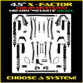 21C WRANGLER JT 4.5IN X FACTOR PRO ELITE ALUM COIL OVER SYS W/ PB+J LOWER MID