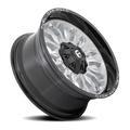 D798 22X12 8X6.5 SLVR-BRSH BLK-LP -44MM