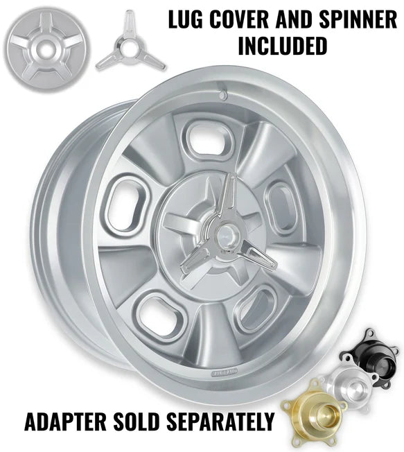 INDY ROADSTER WHEEL 20X10 SILVER MA