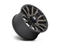 ~(55 lbs. 25X25X15)~ BLITZ 22x12 6x139.70 MATTE BLACK DOUBLE DARK TINT (-44 mm)
