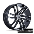 BLAZE 24X10 6X135 87 +30 G-BLK-MCH