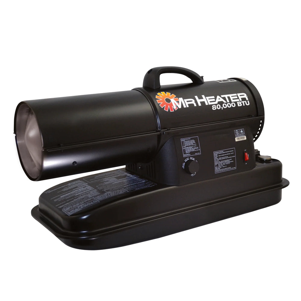 80 000 BTU FORCED AIR KEROSENE HEAT