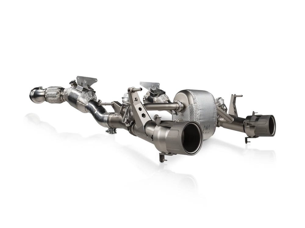 Akrapovic Ferrari F8 Tributo/ Spider 2020 Evolution Line Cat Back (Titanium)