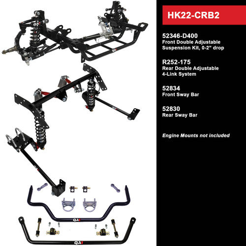 6667 MOPAR BBODY HANDLING KIT 02IN DROP LEVEL 2