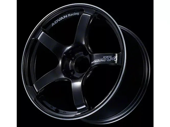 Advan TC4 17x8.5 +31 5-114.3 Black Gunmetallic & Ring Wheel