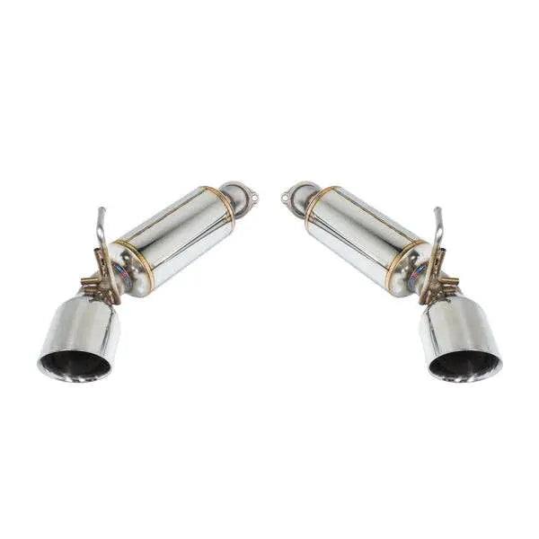 Remark 09-19 Nissan 370z Axle Back Exhaust w/Stainless Single Wall Tip
