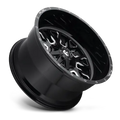 ~(50 lbs. 25X25X13)~ STROKE 22x10 5x139.70/5x150.00 GLOSS BLACK MILLED (-18 mm)