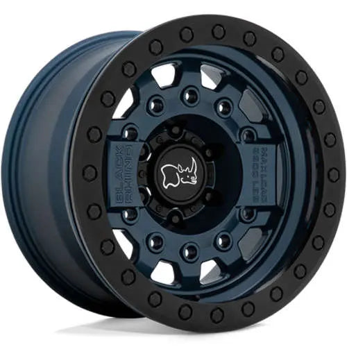 BRAVG 17X8.5 6X5.5 N-BLU BLK-HDW 0MM