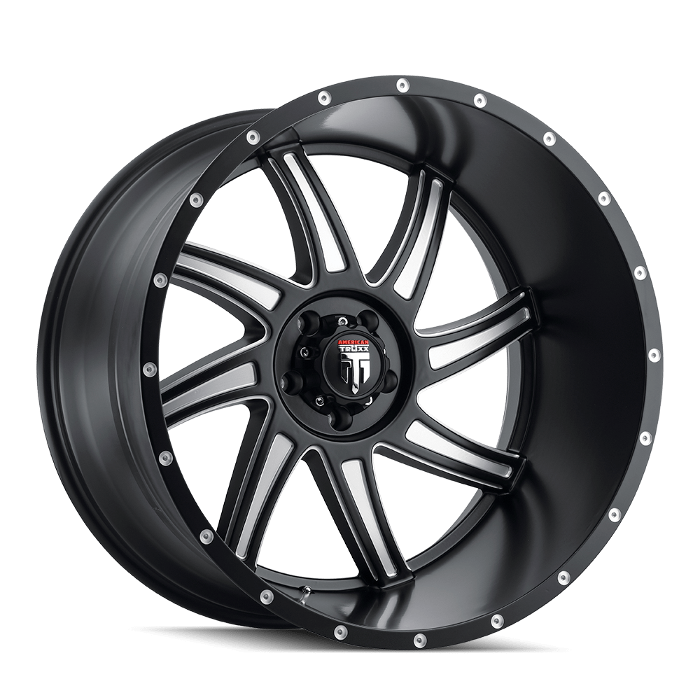 VORTEX (AT162) BLACK/MACHINED