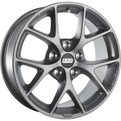 BBS SR 19x8.5 5x120 ET32 Satin Grey Wheel -82mm PFS/Clip Required