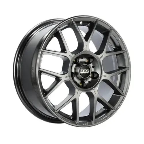 BBS XR 19x8.5 5x114.3 ET40 Platinum Gloss Wheel -82mm PFS/Clip Required