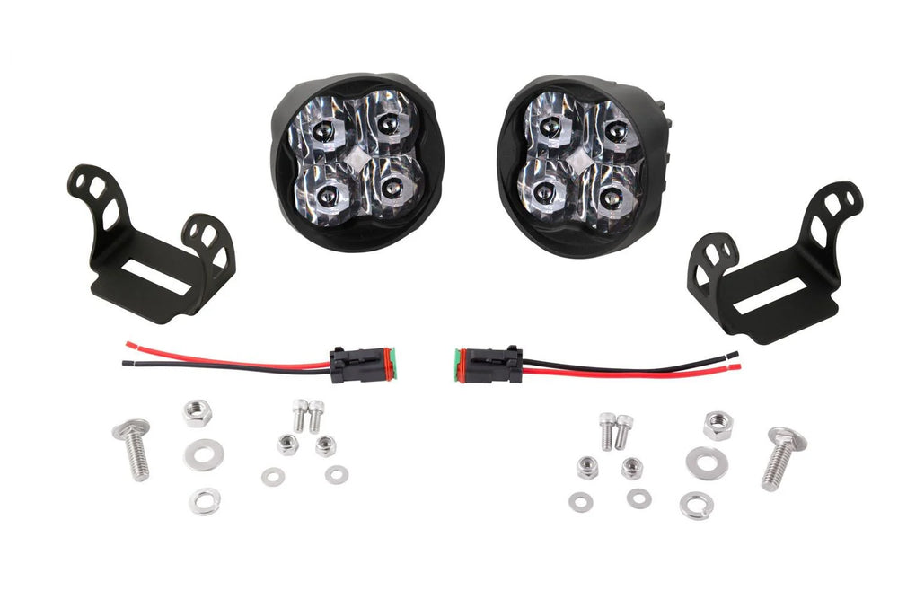 SS3 LED POD MAX WHITE DRIVING ANGLED (PAIR)