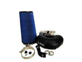 No Limit Fabrication 6.4 PowerStroke Cold Air Intake Polished PG7 Filter for Mod Turbo 5.5 Inlet