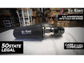 No Limit Fabrication 6.4 PowerStroke Cold Air Intake Polished PG7 Filter for Mod Turbo 5.5 Inlet