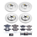 Power Stop 06-08 Jaguar S-Type Front & Rear Z23 Evolution Sport Coated Brake Kit
