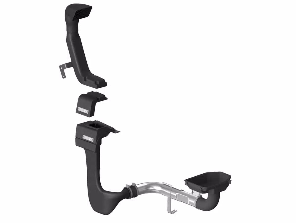 ~(15 lbs. 28X13X13)~ XHD Low High Mount Snorkel System 07-18 Wrangler