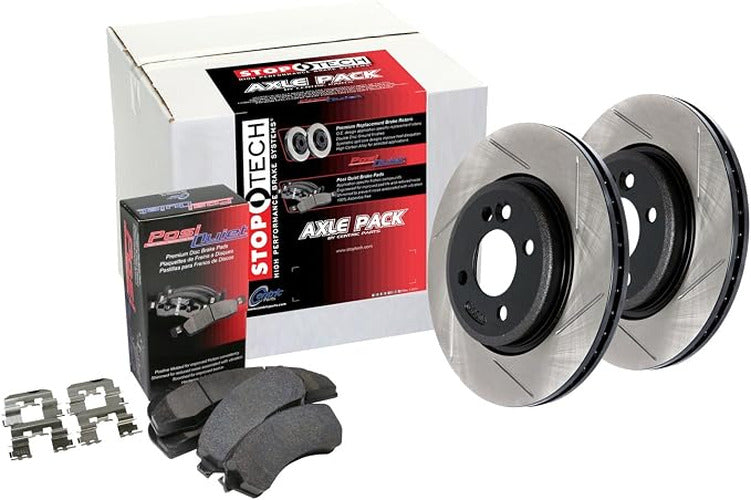 Street Axle Pack, Slotted, Front