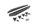 RB20 Slim Line Running Boards With Mounting Brackets Protective Bedliner Coating For 2007-2018 Jeep Wrangler JK 2 Door Go Rhino