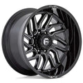 D807 22X12 5X5.5 G-BLK-MILL -44MM