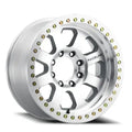 Aluminum Wheels 20x10 Avenger Beadlock RT260M Machined Silver -38 Offset 6 on 139.7 Bolt Pattern 107.95 Bore Raceline
