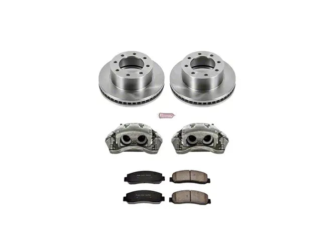 Power Stop 10-12 Ford F-450 Super Duty Front Autospecialty Kit w/Cals
