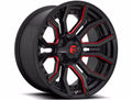 D712 22X10 6X135/5.5 GL-BLK-RTTC -1