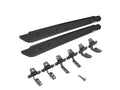 RB10 Running Boards With Mounting Brackets Textured Black 2021-2025 Ford Bronco 4 Door Go Rhino