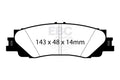 EBC S6 Brake Pad and Rotor Kit