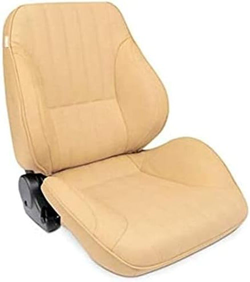 RALLY RECLINER LOW BACKW/O HEADREST BEIGE VINYL RIGHT