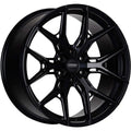 Vossen HF6-4 17x9 - 6x139.7 - ET0 - Super Deep Face - 106.1 - Satin Black Wheel