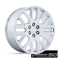PR231 22X9 6X5.5 78 +28 CHROME