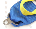 Cusco Universal 6 Point 3in Shoulder 3in Lap w/Eyebolts (7/16-20UNF Thread) FIA Racing Harness- Blue