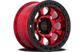 KM237 17X9 BLANK MACH-FC-BLK -38MM (108-140)