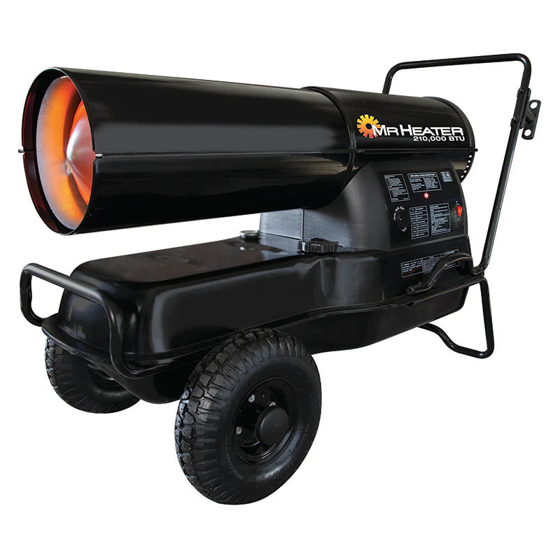 210000 BTU FORCED AIR KEROSENE HEATER