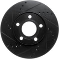 R1 Concepts Brake Rotors - Carbon Coated w/ Optimum Oe Pads Hdw Fits Audi A6