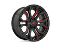 D712 22X10 8X170 GL-BLK-RTTC -18MM