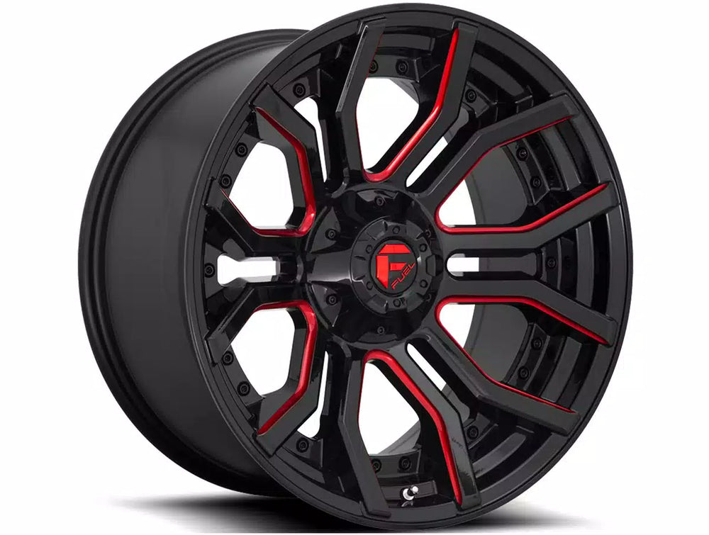 D712 22X10 8X170 GL-BLK-RTTC -18MM