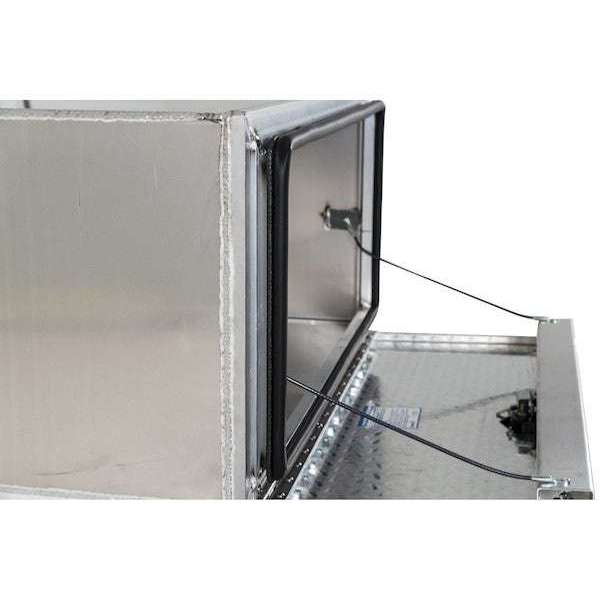 18X18X24 PRO SERIES SMOOTH ALUMINUM UNDERBODY BOX WITH DIAMOND TREAD DOOR