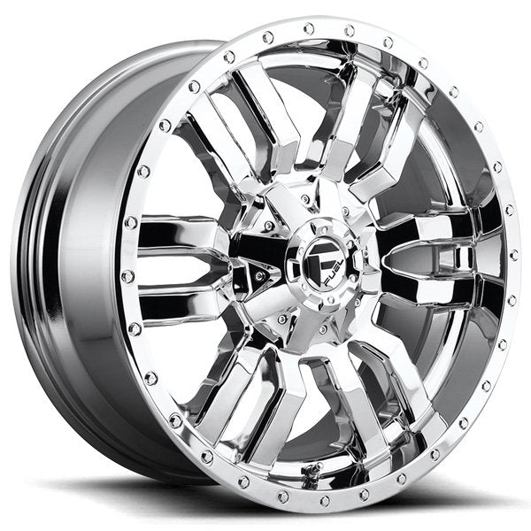 ~(43 lbs. 23X23X12)~ SLEDGE 20x9 6x135.00/6x139.70 CHROME PLATED (1 mm)