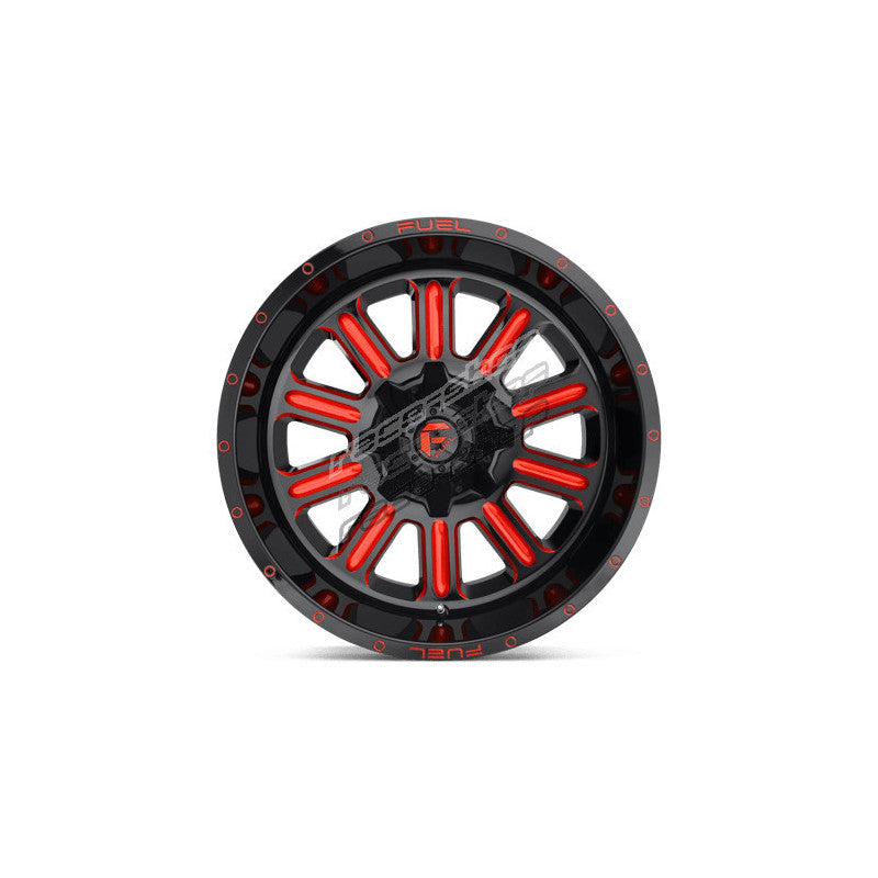 D621 20X12 5X5.5/150 GL-BLK-RTTC -4